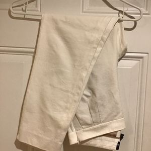 J. Crew - Martie Crop Pants - White - Size 4